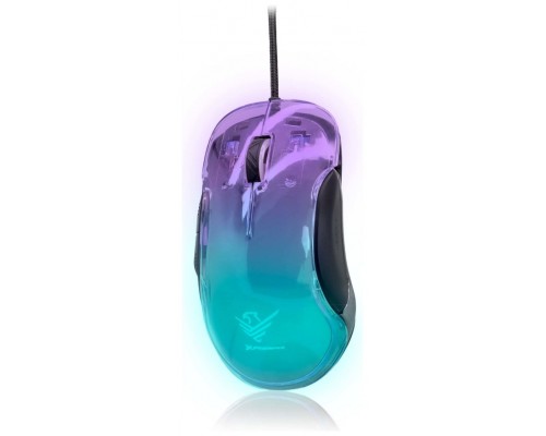 Ratón gaming banshee transparente rgb