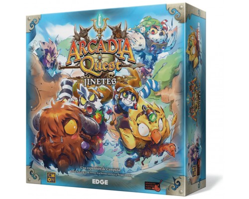 Juego mesa arcadia quest jinetes pegi