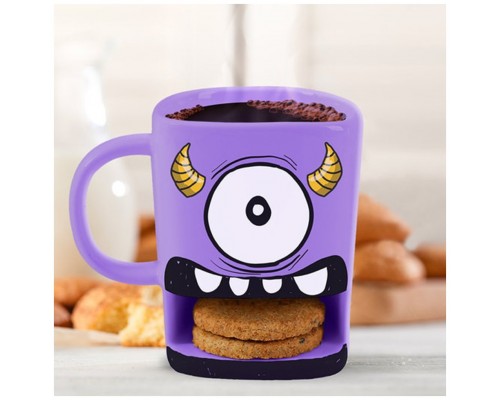 Taza porta galletas itotal monster monstruo