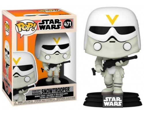 Funko pop star wars concept snowtrooper