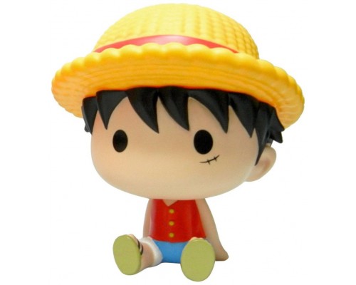 Figura hucha plastoy one piece luffy