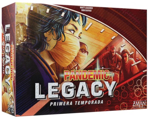 Juego mesa pandemic legacy primera temporada