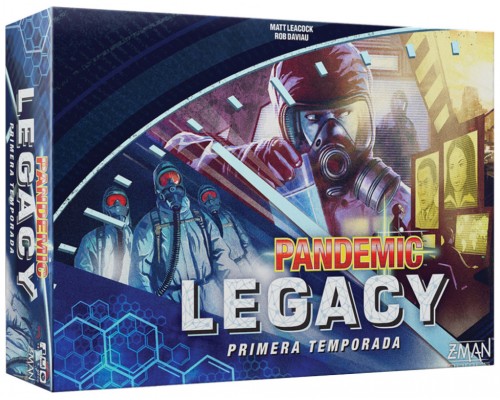 Juego mesa pandemic legacy primera temporada