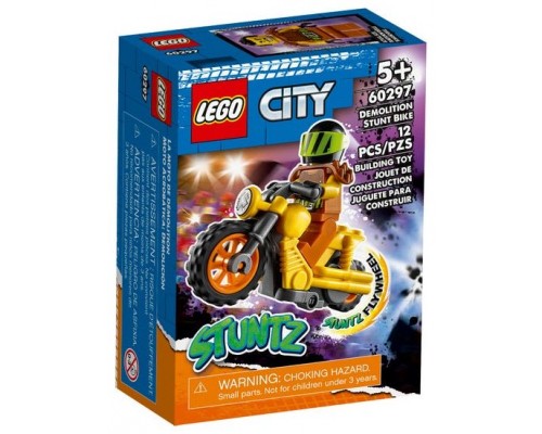 Lego city moto acrobatica: demolición