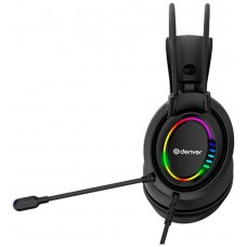 Auriculares gaming denver ghs - 130 microfono usb