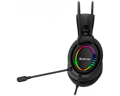 Auriculares gaming denver ghs - 130 microfono usb