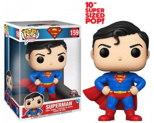 Funko pop dc comics superman 10pulgadas