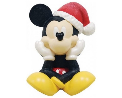 Figura enesco disney navidad mickey mouse