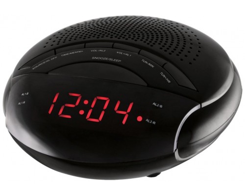 Radio reloj despertador nevir nvr - 335dd negro