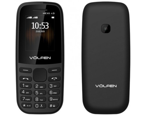 Telefono volfen a3 negro pantalla 1.8pulgadas