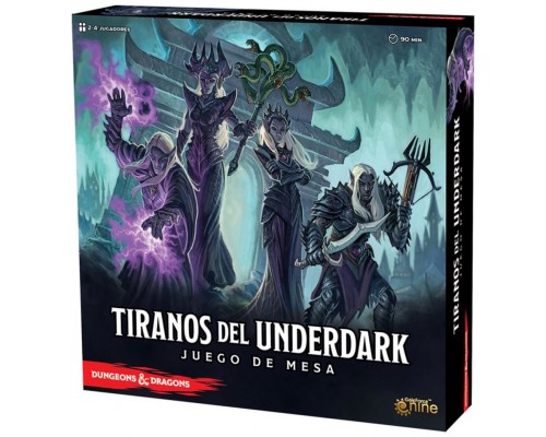 Juego mesa tiranos del underdark pegi