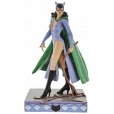 Figura enesco dc comics batman catwoman