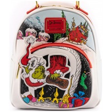 Mochila loungefly grinch chimenea ladron navidad