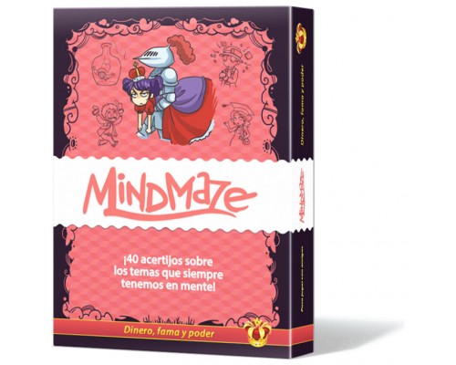 Juego mesa mind maze: dinero fama