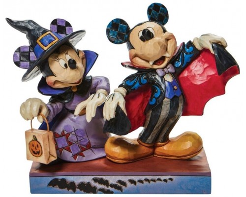 Figura enesco disney halloween mickey mouse