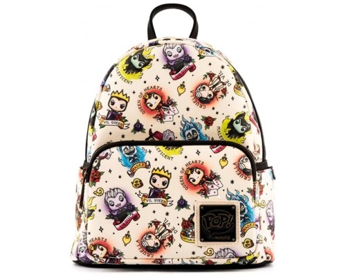 Mochila loungefly disney villanos tattoo aop