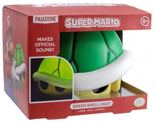 Lampara paladone super mario concha verde