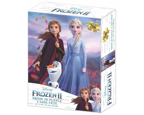 Puzzle lenticular prime 3d disney frozen