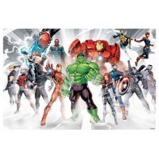 Puzzle lenticular prime 3d marvel vengadores