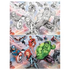 Puzzle rascar prime 3d marvel 150