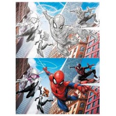 Puzzle rascar prime 3d marvel multi