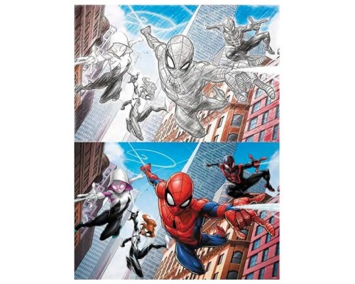 Puzzle rascar prime 3d marvel multi