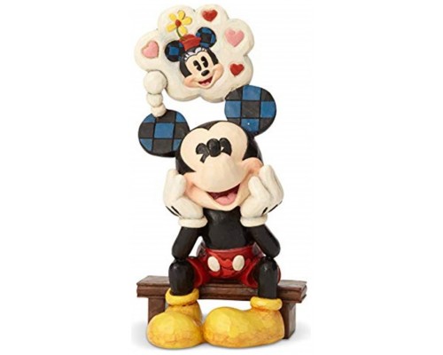 Figura enesco disney mickey enamorado