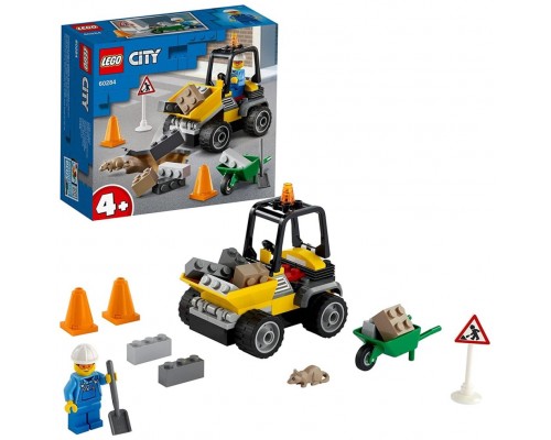 Lego city vehiculo obras en carretera