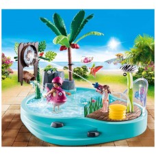 Playmobil piscina divertida con rociador agua