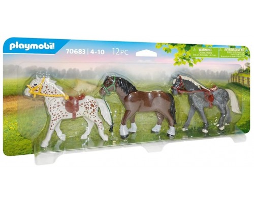 Playmobil 3 caballos