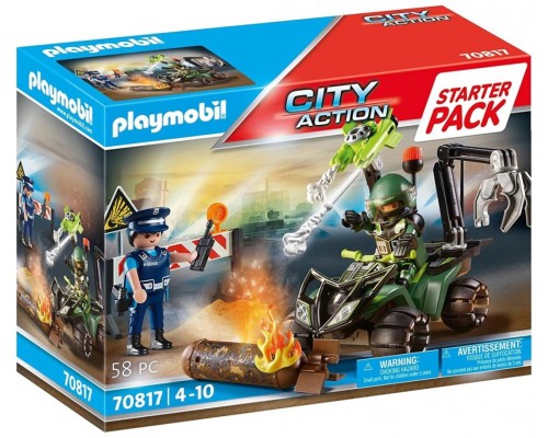 Playmobil starter pack policia : entrenamiento