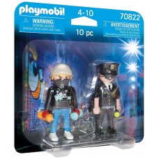 Playmobil duo pack policia y vandalo