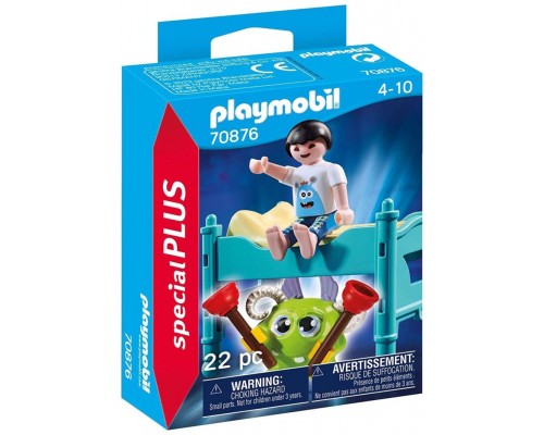 Playmobil special plus niño con mounstruo