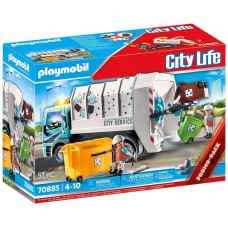 Playmobil city life camion basura con