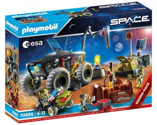 Playmobil expedicion a marte con vehiculos