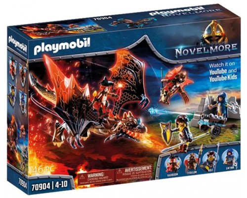 Playmobil novelmore ataque del dragon