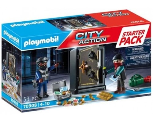 Playmobil starter pack caja fuerte