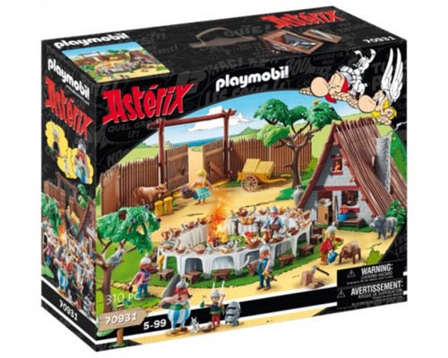 Playmobil asterix: banquete la aldea