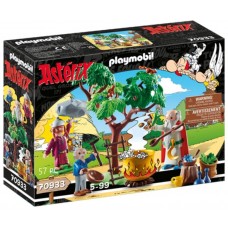 Playmobil asterix: panoramix con el caldero