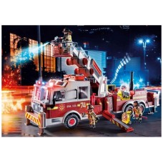 Playmobil vehiculos rescate: camion bomberos con