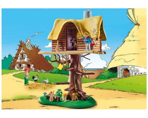 Playmobil asterix asunranceturix con casa del