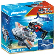 Playmobil maritimo : scooter buceo en