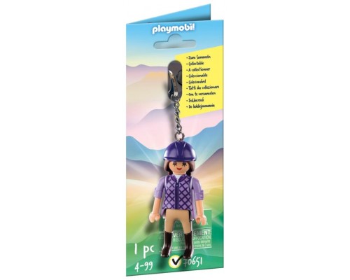 Playmobil llavero jinete