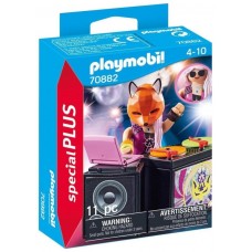 Playmobil dj con mesa mezclas