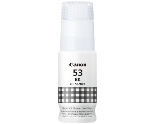 Botella tinta canon gi - 53bk negra