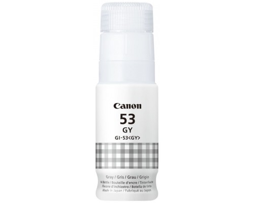 Botella tinta canon gi - 53gy gris