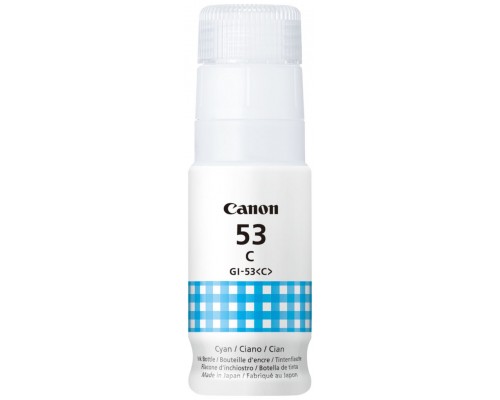 Botella tinta canon gi - 53c cian