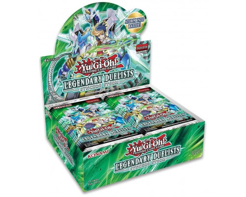 Caja sobres cartas yu - gi - oh synchro storm