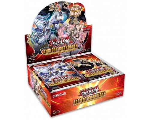 Caja sobres cartas yu - gi - oh ancient guardians