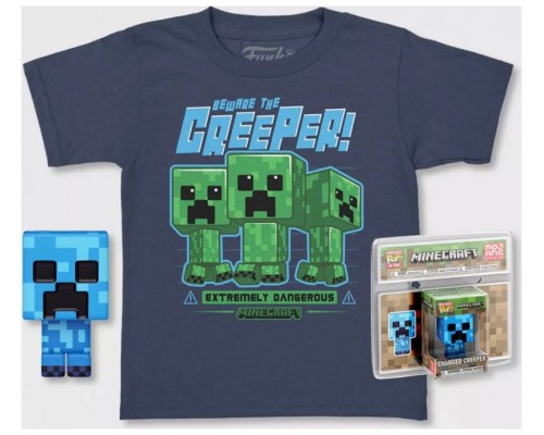 Pop & tee minecraft charged creeper